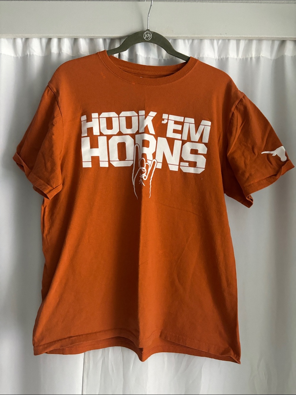 University of Texas Hook 'Em Horns Orange Short Sleeve Tee
